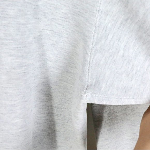 Vintage Logo 7 Georgetown University Long Sleeve Grey Sweatshirt - Picture 3 of 6